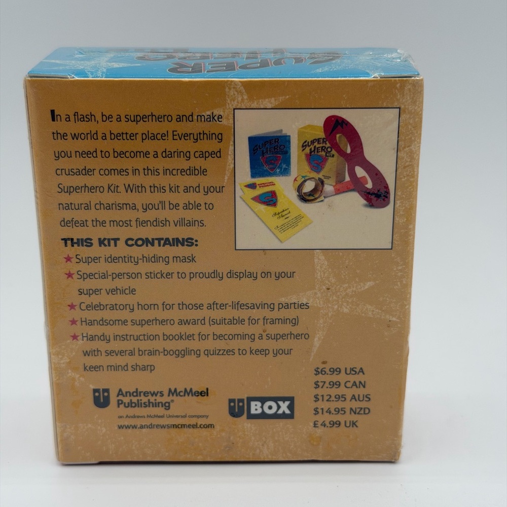 Brand New Kids Super Hero Kit by Malcolm Whyte - Picture 2 of 7